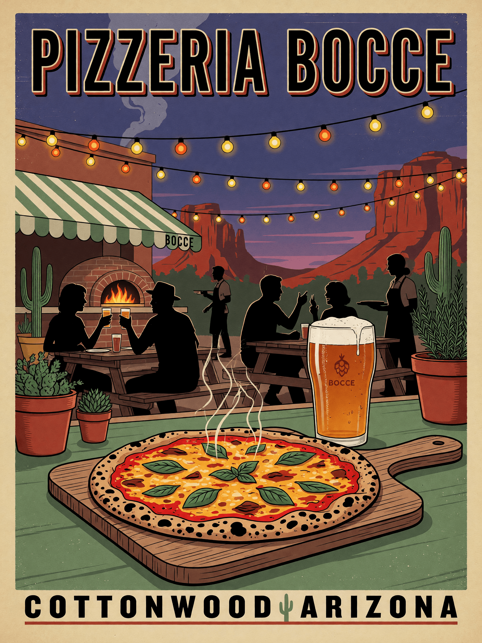 Wood-fired Pizza