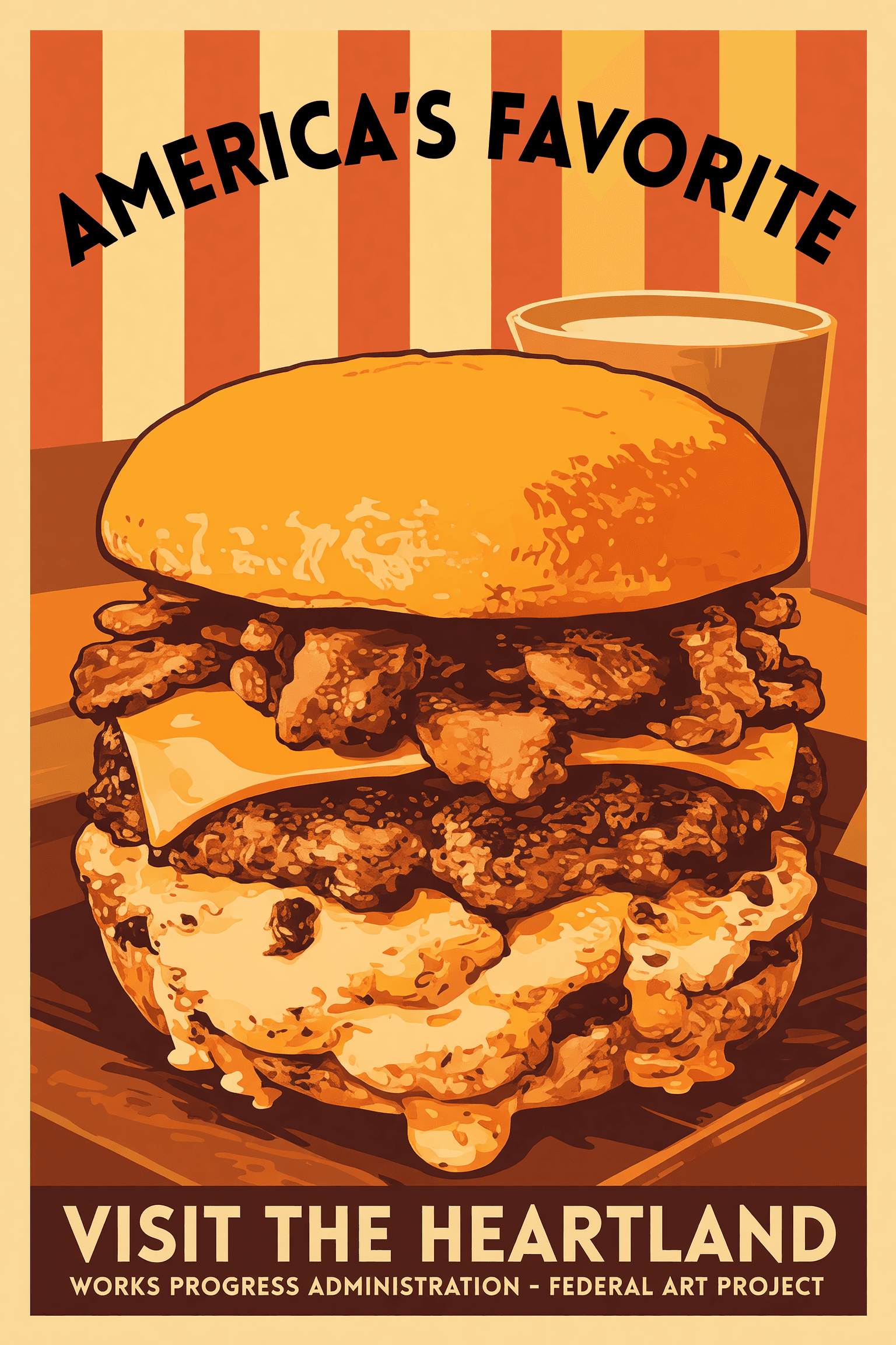 Bacon smash burger con tocino crujiente y Piggy Fries cargadas de Bacon Mania