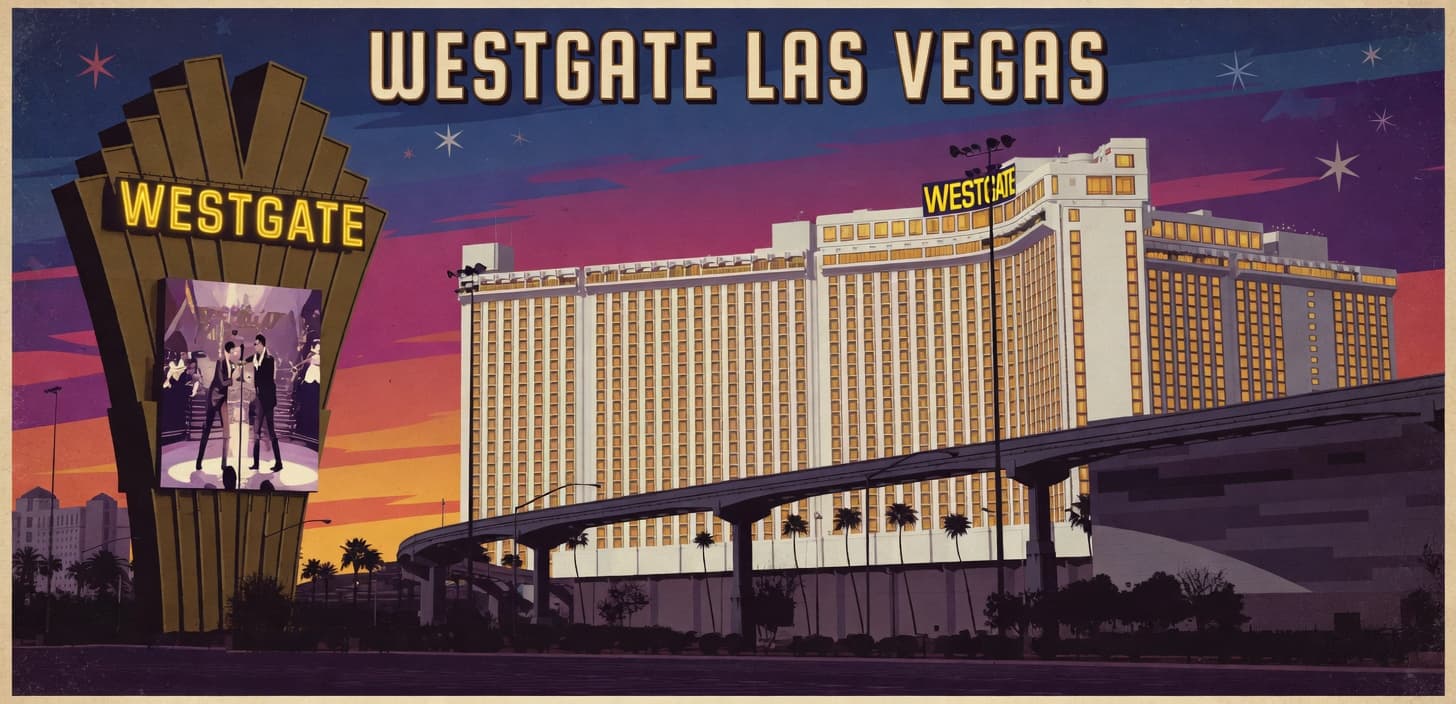 Llegada nocturna a las brillantes luces del Strip de Las Vegas