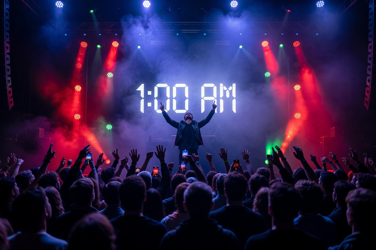 The Mustang Stage at 1 AM -- the part everyone remembers